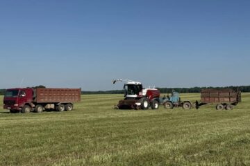 На Смоленщине заготовка кормов в агропромышленном комплексе идет с опережением графика