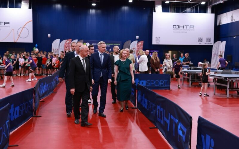 В Смоленске открыли центр настольного тенниса для подготовки чемпионов