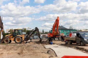 В Смоленске масштабно обновляют транспортный узел Заднепровья
