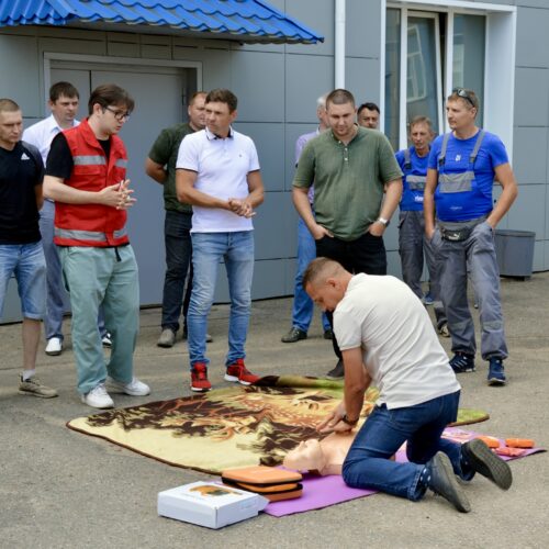 Смоленские газовики прошли обучение навыкам тактической медицины