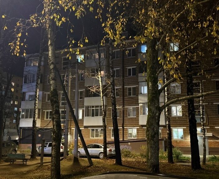 Мэр Смоленска проинспектировал ход работ по освещению в Ленинском районе